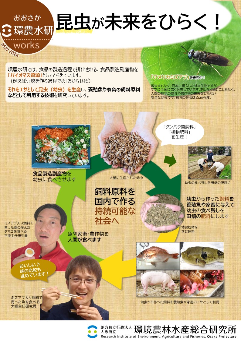 昆虫が未来をひらく！