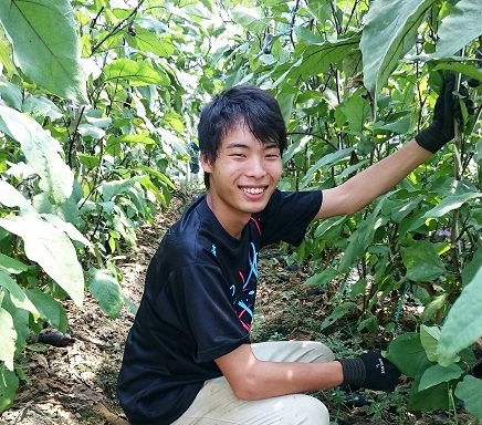 築地さんの実習風景