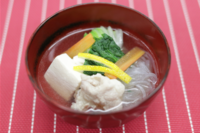 おだし香る泉州きくなのお吸い物