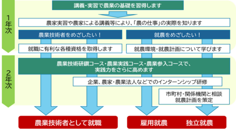 教育内容フロー図