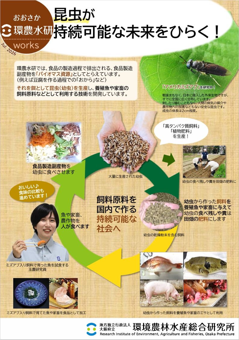 昆虫が持続可能な未来をひらく！表