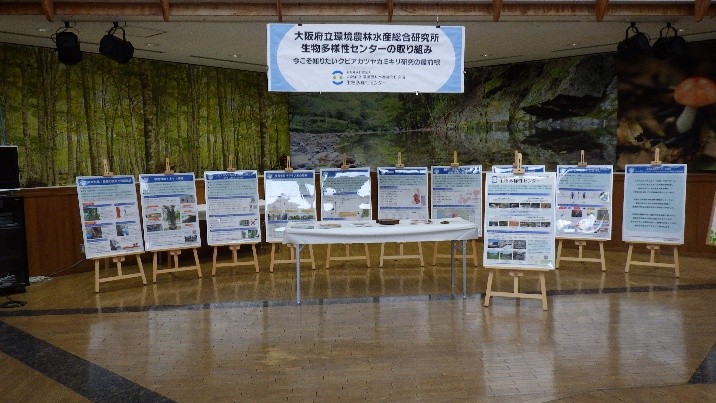 過去の出張展示のようす