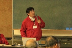 磯部主任研究員による講演 磯部主任研究員による講演