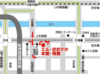 エルおおさか地図