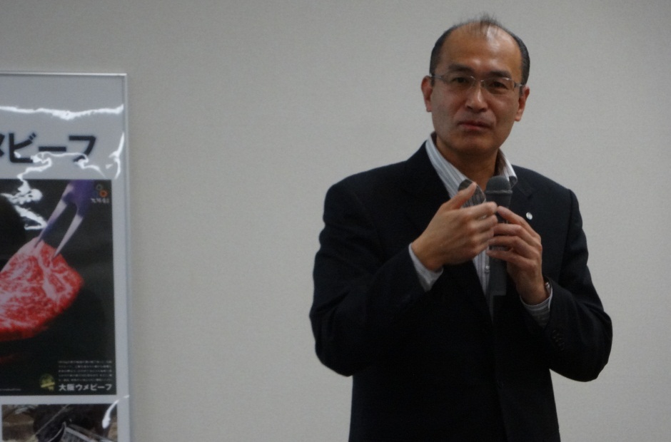 藤谷部長による講演