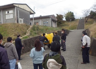 デモンストレーション（運搬車）