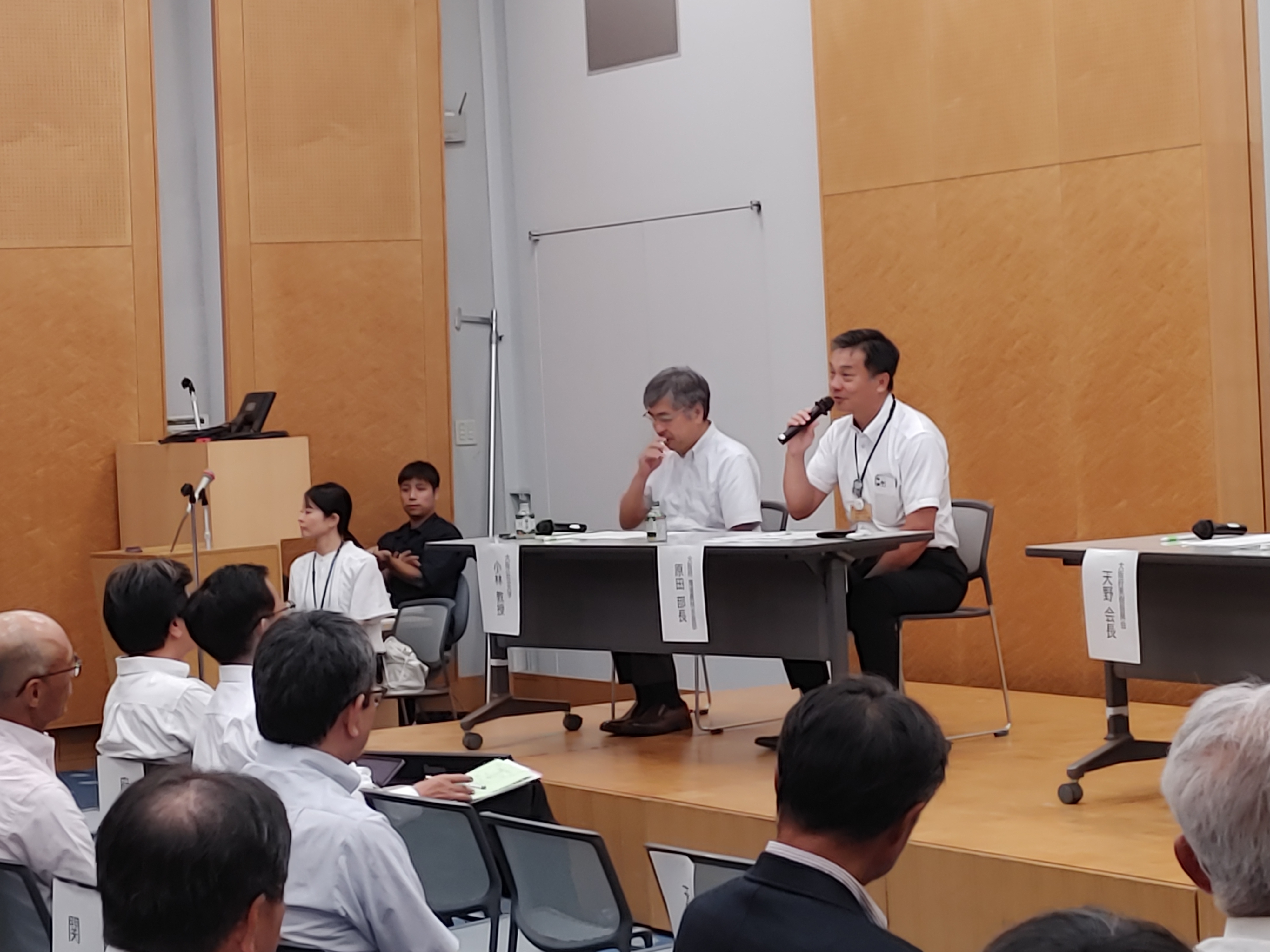 パネルディスカッションのようす