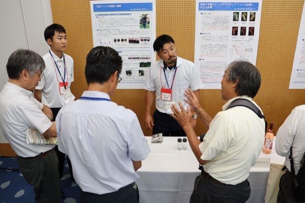 ポスター発表のようす