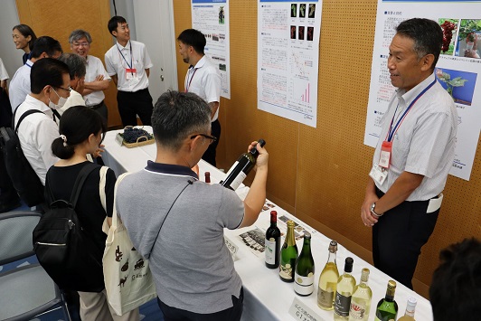 ポスター発表のようす