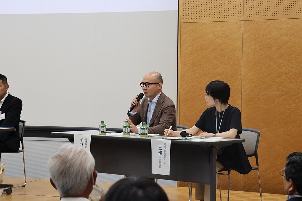 パネルディスカッションのようす