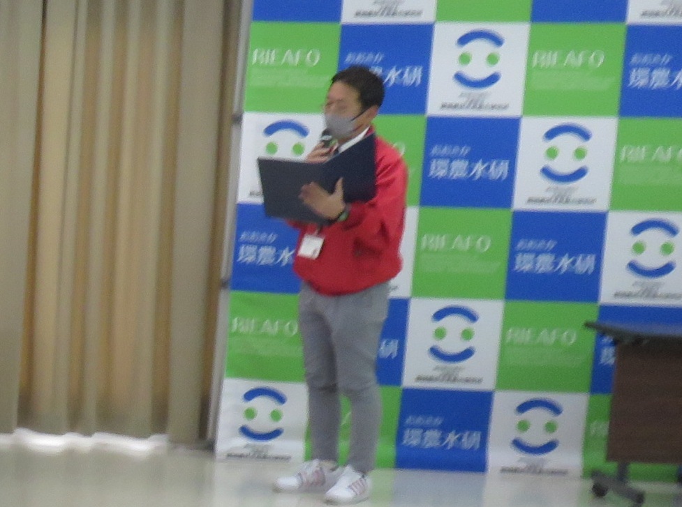 事業紹介の様子