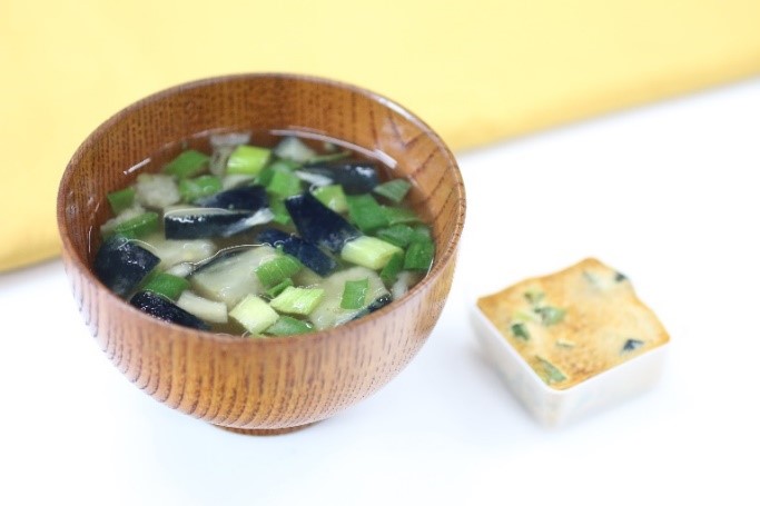 泉州水なすのフリーズドライ味噌汁