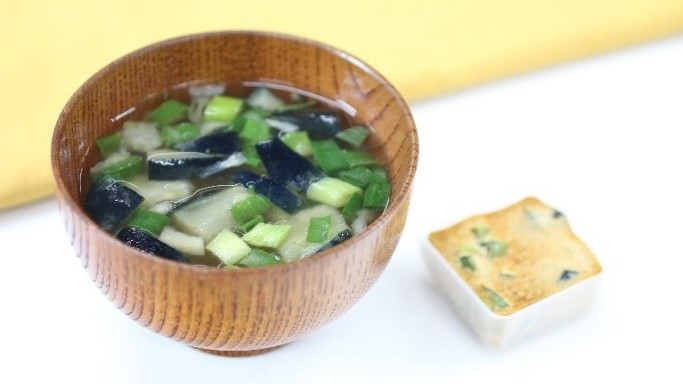 泉州水なすのフリーズドライ味噌汁