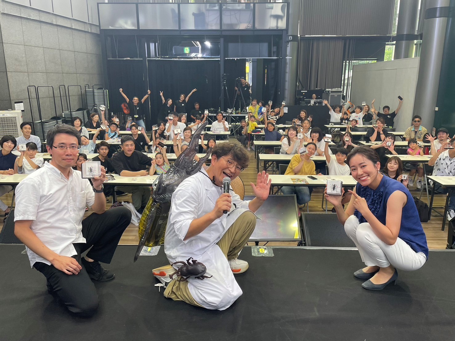 ステージとお客さん