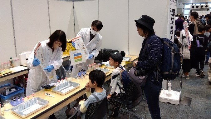 食と科学のふしぎ博in堺　ブース出展
