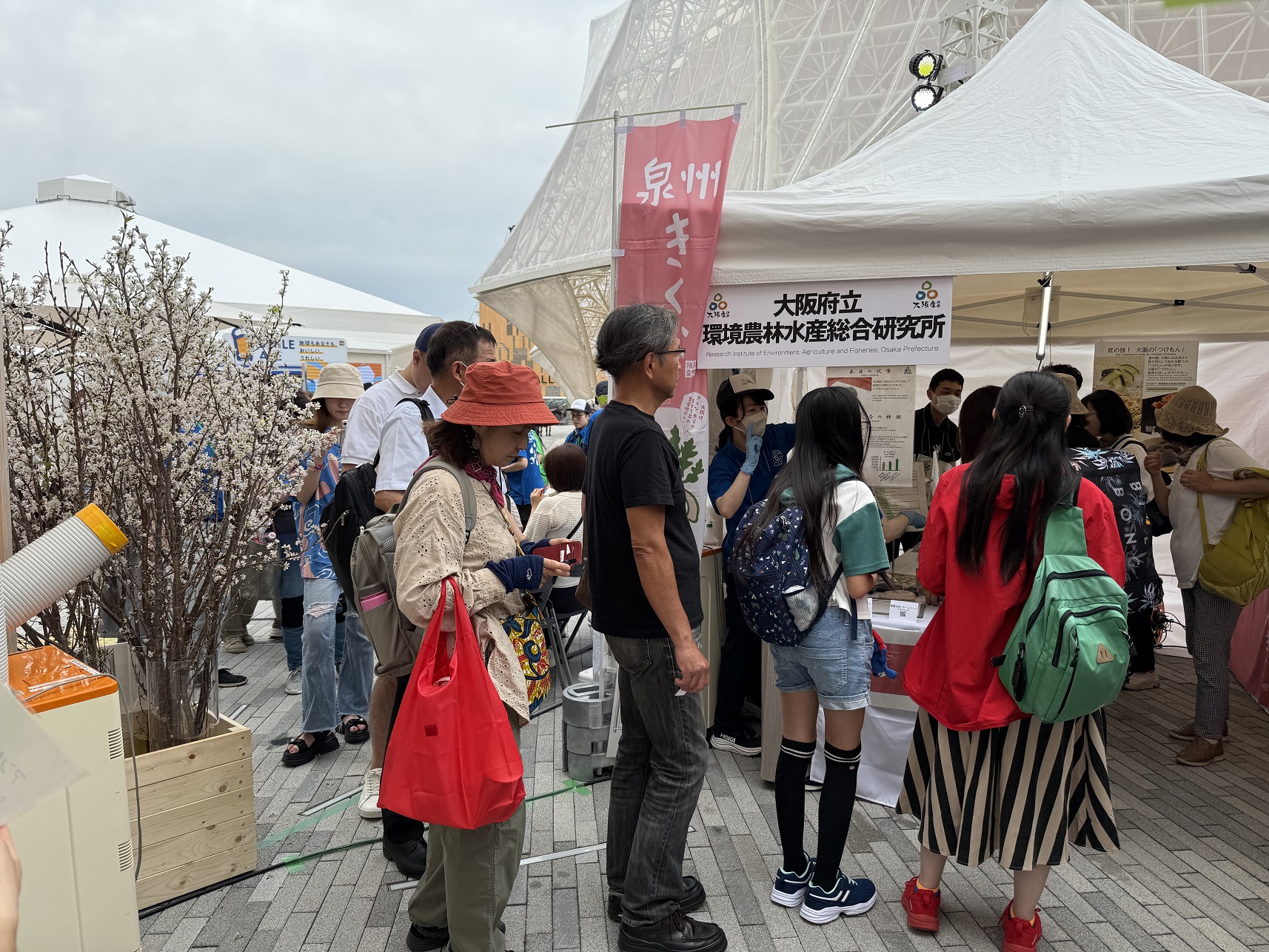 ブースのようす